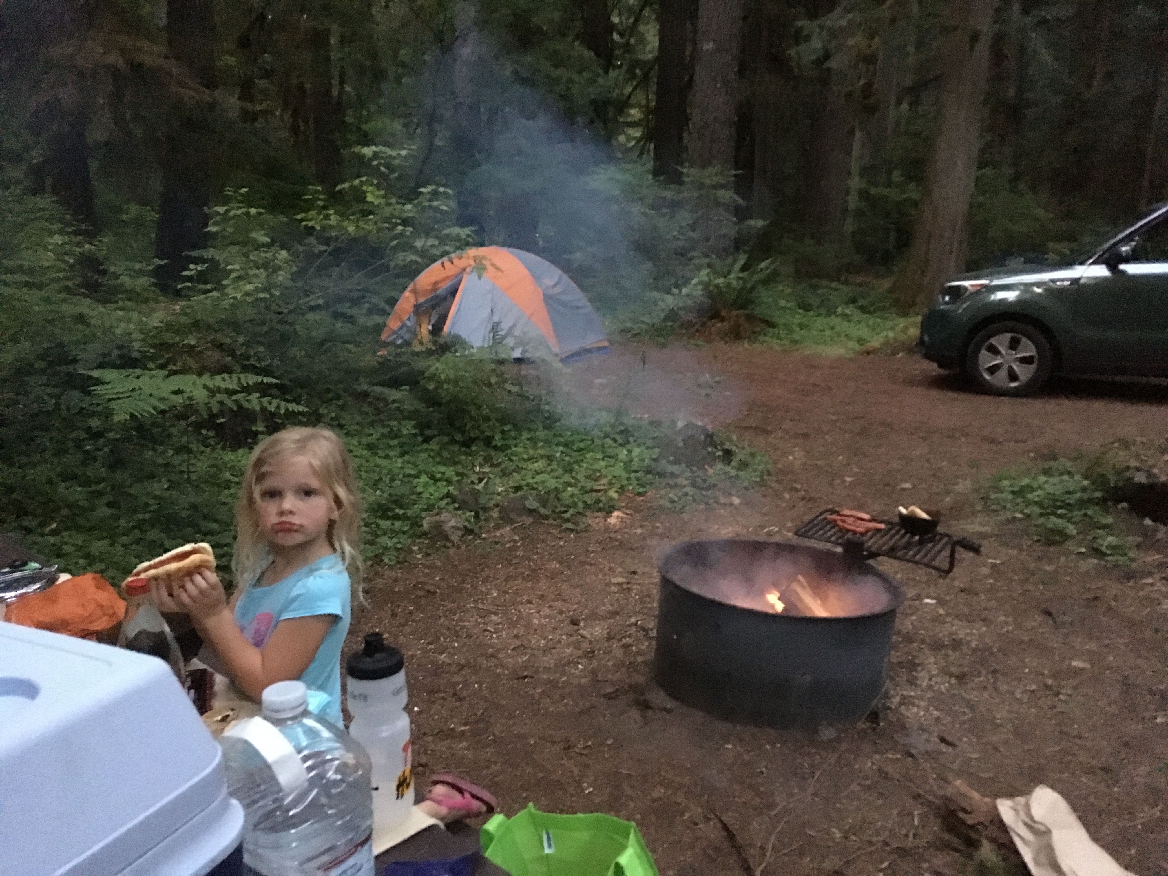 Camping food