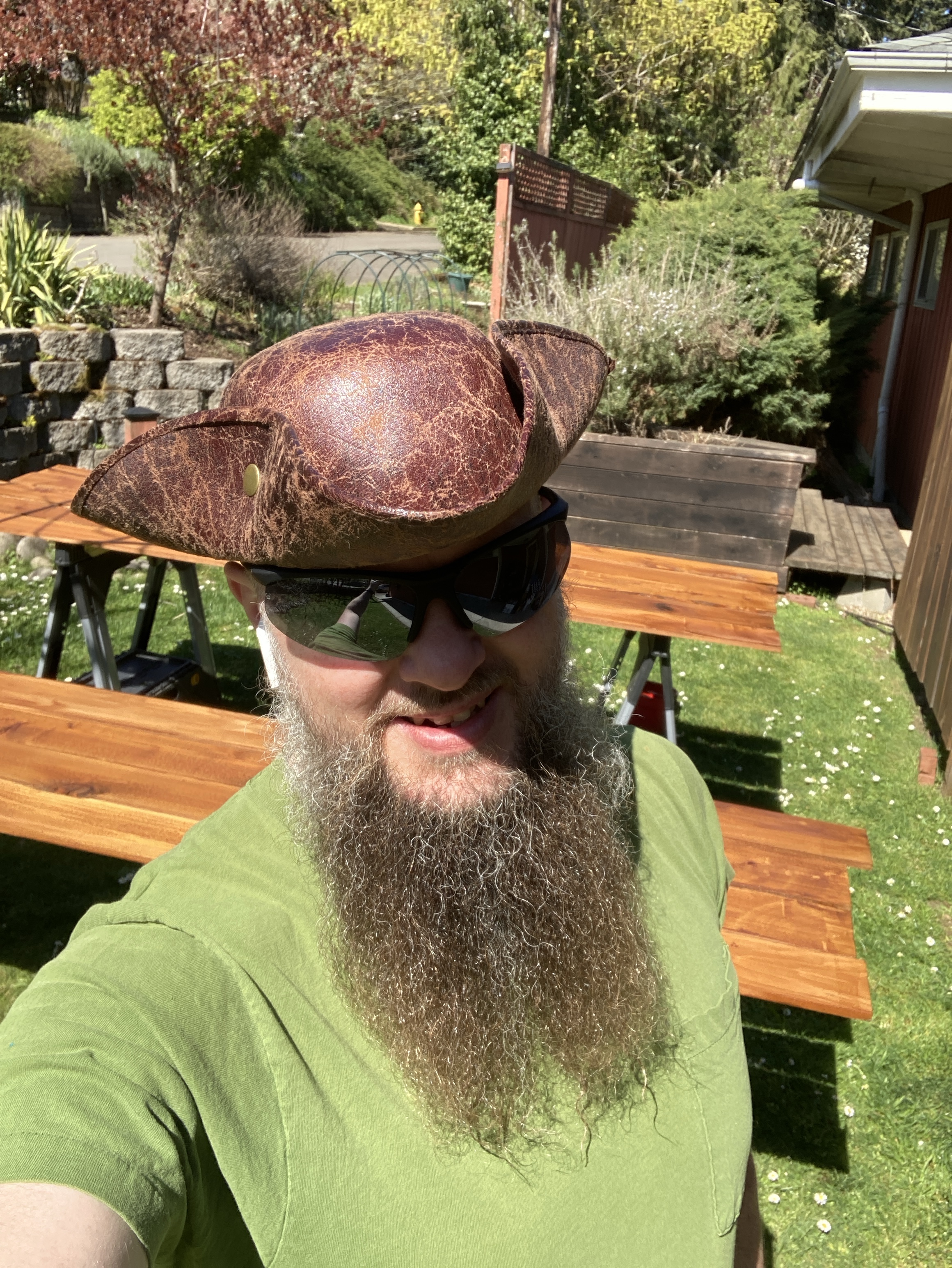 I needed a hat in the sun.