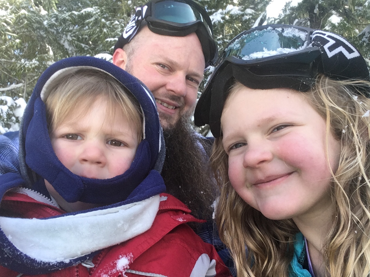We love the snow!