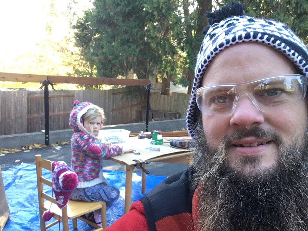 It’s a dad and daughter world