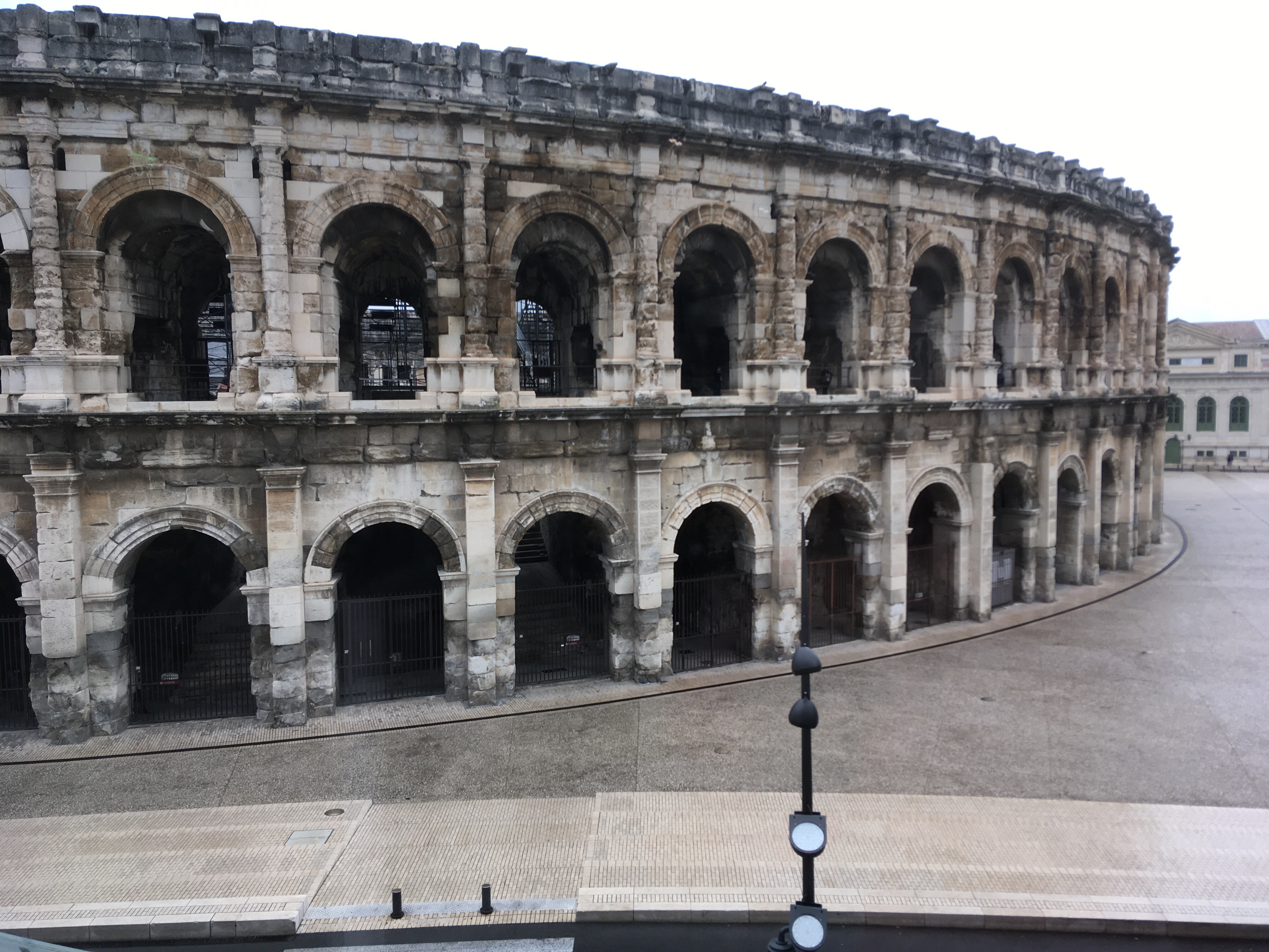 The Nîmes colosseum
