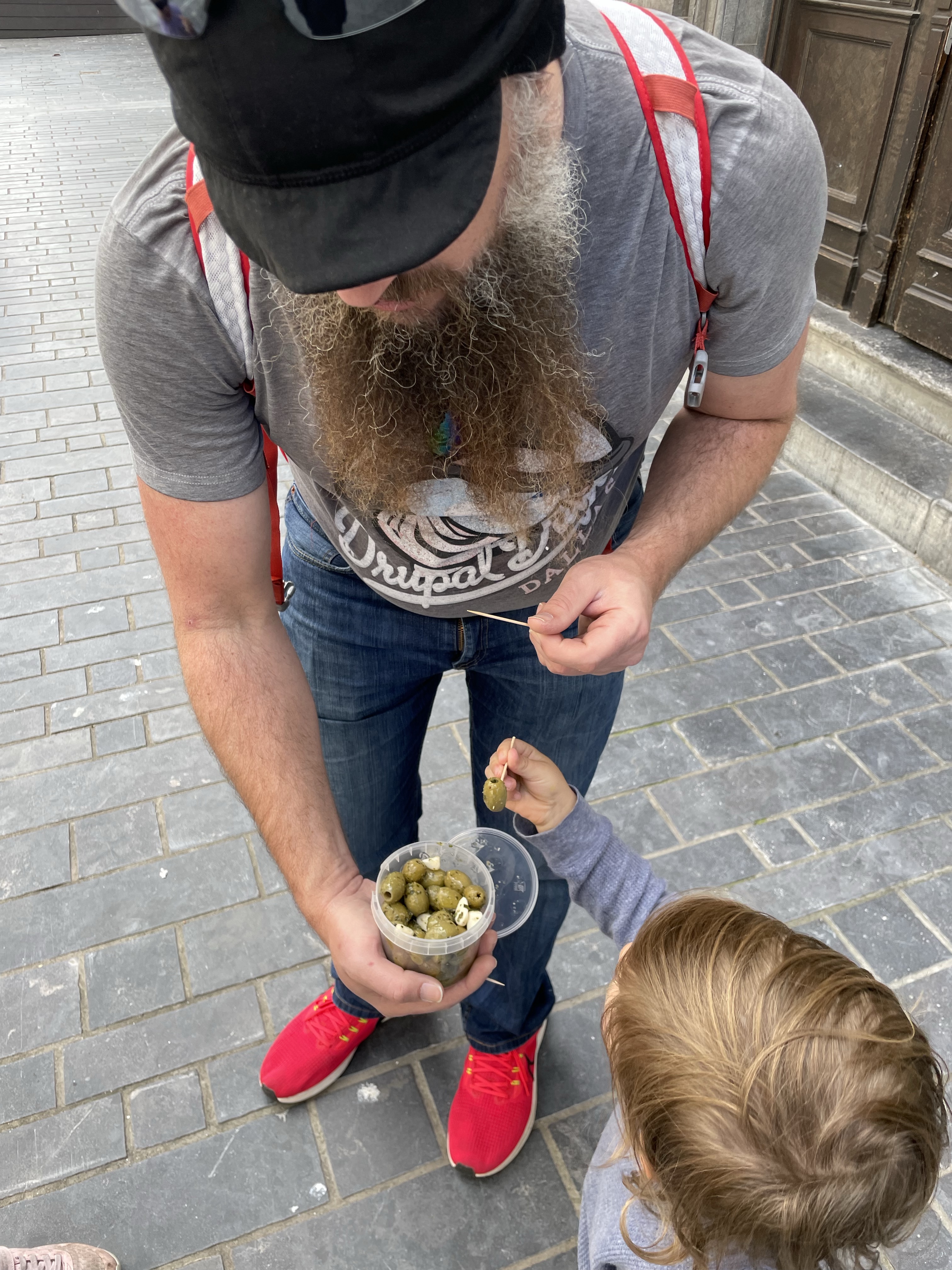 Olives were the best snacks!